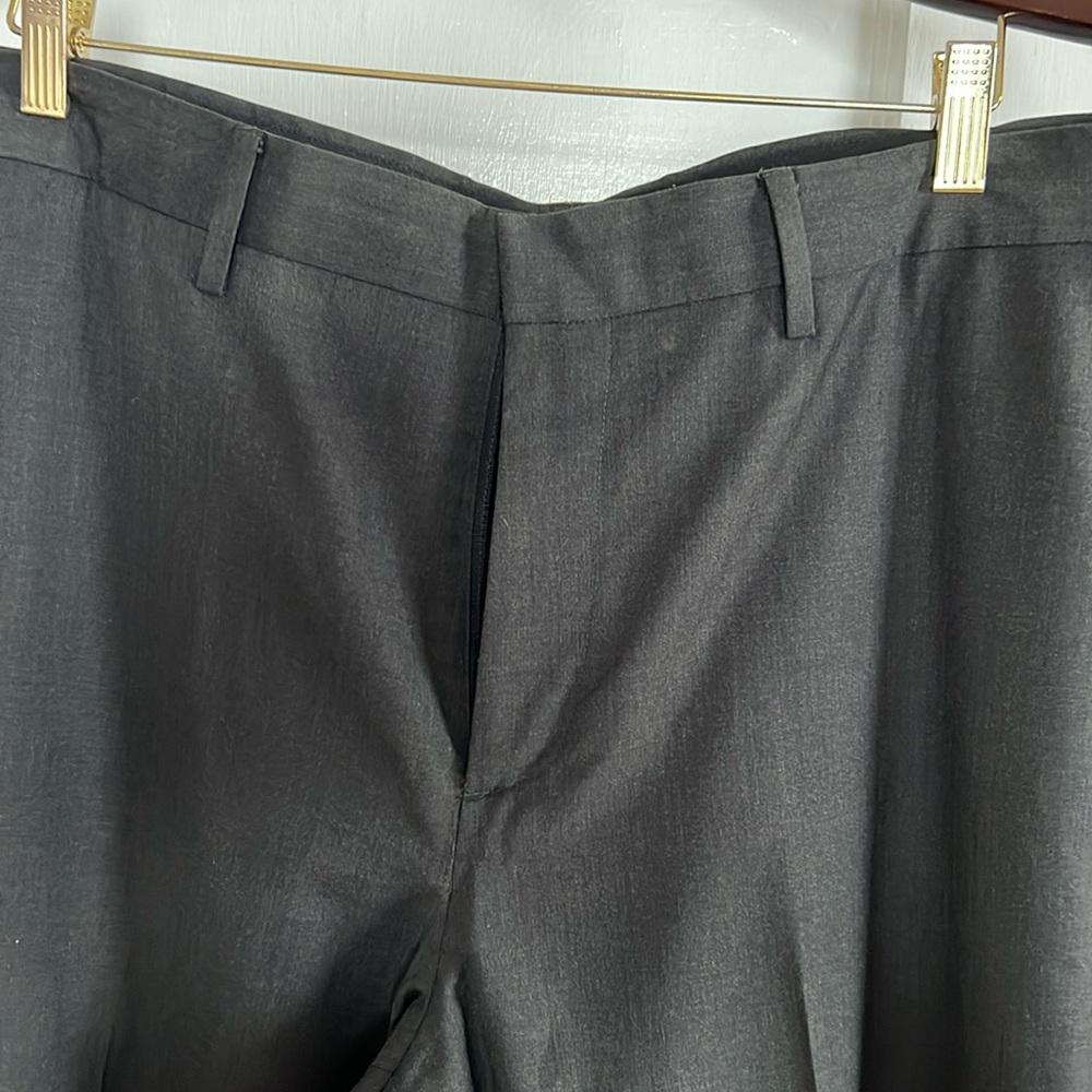 Men’s charcoal grey dress pants
